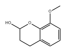 2H-1-Benzopyran-2-ol, 3,4-dihydro-8-methoxy- 结构式