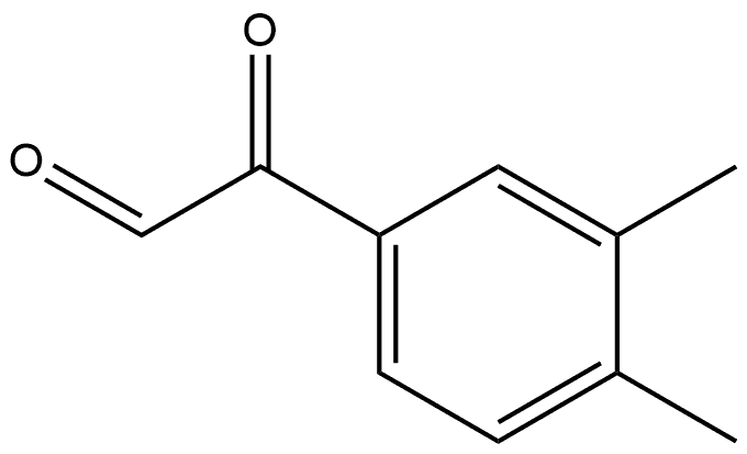 Benzeneacetaldehyde, 3,4-dimethyl-α-oxo- 结构式