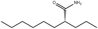 Octanamide, 2-propyl-, (2R)- 结构式