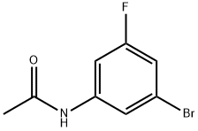 N-(3-溴-5-氟苯基)乙酰胺 结构式