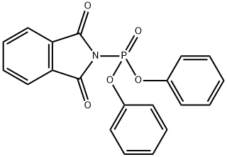Phosphonic acid, (1,3-dihydro-1,3-dioxo-2H-isoindol-2-yl)-, diphenyl ester (9CI) 结构式