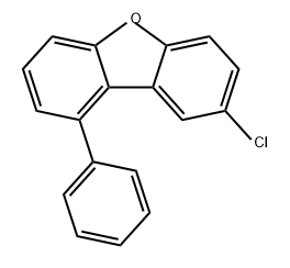 8-氯-1-苯基二苯并[B,D]呋喃 结构式