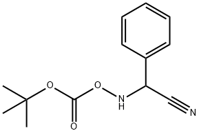 Carbonic acid, (cyanophenylmethyl)azanyl 1,1-dimethylethyl ester 结构式