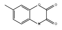 2H-1,4-Benzoxazine-2,3(4H)-dione, 7-methyl- 结构式