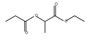 Propanoic acid, 2-(1-oxopropoxy)-, ethyl ester 结构式