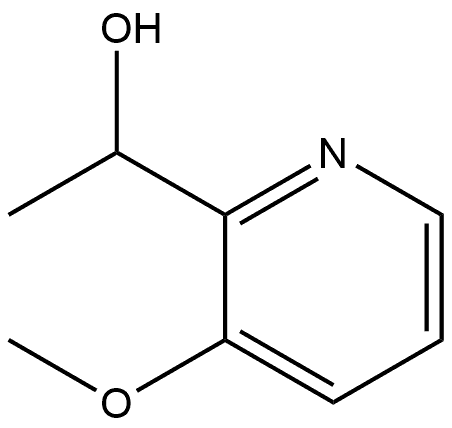 2-Pyridinemethanol, 3-methoxy-α-methyl- 结构式