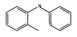 2-Pyridinamine, N-(2-methylphenyl)- 结构式
