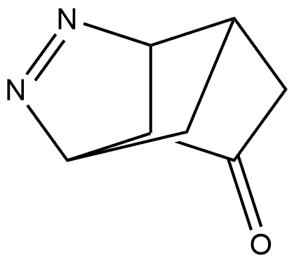 3,6-Methanocyclopentapyrazol-4(3H)-one, 3a,5,6,6a-tetrahydro- 结构式