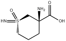 2H-Thiopyran-3-carboxylicacid,3-amino-1,1,3,4,5,6-hexahydro-1-imino-,1- 结构式