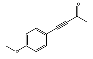 4-(4-甲氧基苯基)丁-3-炔-2-酮 结构式