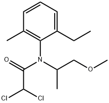 Acetamide, 2,2-dichloro-N-(2-ethyl-6-methylphenyl)-N-(2-methoxy-1-methylethyl)- 结构式