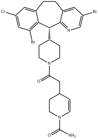 Dehydro Lonafarnib 结构式