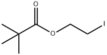 Propanoic acid, 2,2-dimethyl-, 2-iodoethyl ester 结构式