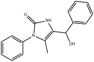 2H-Imidazol-2-one,1,3-dihydro-4-(hydroxyphenylmethyl)-1,5-dimethyl-(9CI) 结构式