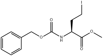 Butanoic acid, 4-iodo-2-[[(phenylmethoxy)carbonyl]amino]-, methyl ester, (2S)- 结构式