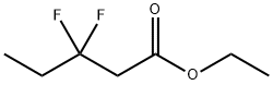 Pentanoic acid, 3,3-difluoro-, ethyl ester 结构式