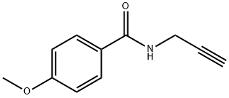 Benzamide, 4-methoxy-N-2-propyn-1-yl- 结构式