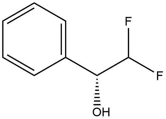 (R)-2,2-二氟-1-苯乙醇-1-醇 结构式