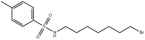 Benzenesulfonamide, N-(7-bromoheptyl)-4-methyl- 结构式