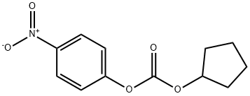 Carbonic acid, cyclopentyl 4-nitrophenyl ester 结构式