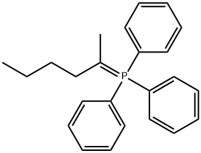 Phosphorane, (1-methylpentylidene)triphenyl- (9CI) 结构式