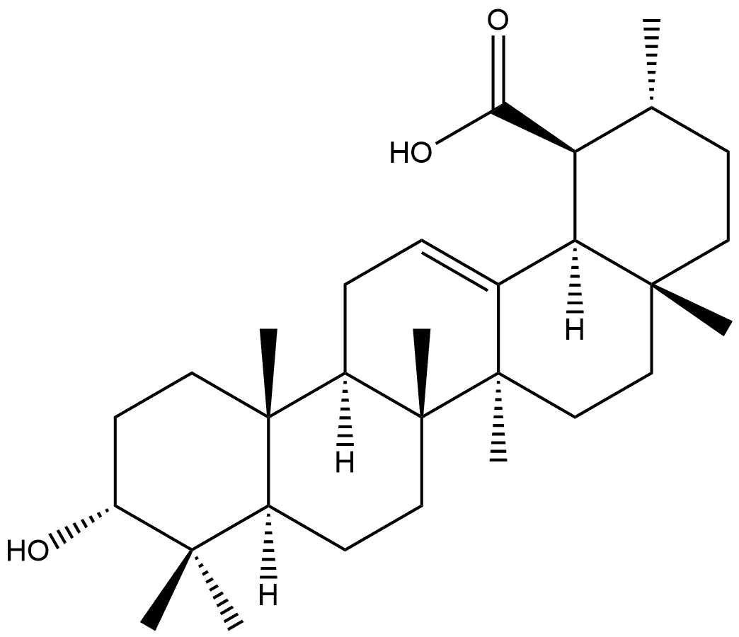 化合物 PLECTRANTHOIC ACID 结构式