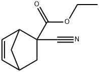 Bicyclo[2.2.1]hept-5-ene-2-carboxylic acid, 2-cyano-, ethyl ester 结构式