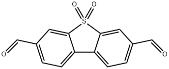 二苯并[B,D]噻吩-3,7-二甲醛5,5-二氧化物 结构式