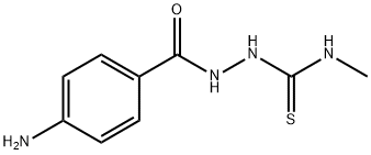 Benzoic acid, 4-amino-, 2-[(methylamino)thioxomethyl]hydrazide 结构式