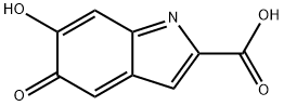 5H-Indole-2-carboxylic acid, 6-hydroxy-5-oxo- 结构式