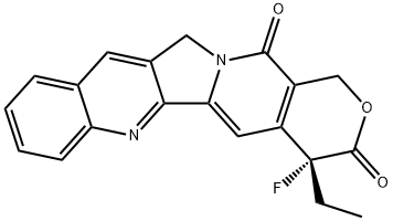 (R)-20-Deoxy-20-fluorocaMptothecin 结构式