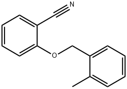 Benzonitrile, 2-?[(2-?methylphenyl)?methoxy]?- 结构式