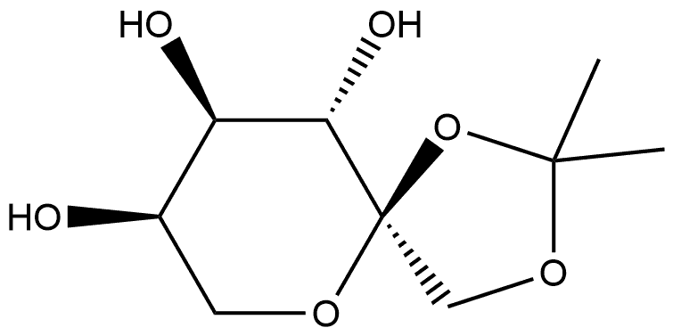 托吡酯杂质14 结构式