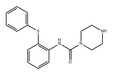 QuetiapineImpurityIIIphenyl]-1-piperazinecarboxamide) 结构式