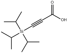 3-(三异丙基甲硅烷基)丙酸 结构式