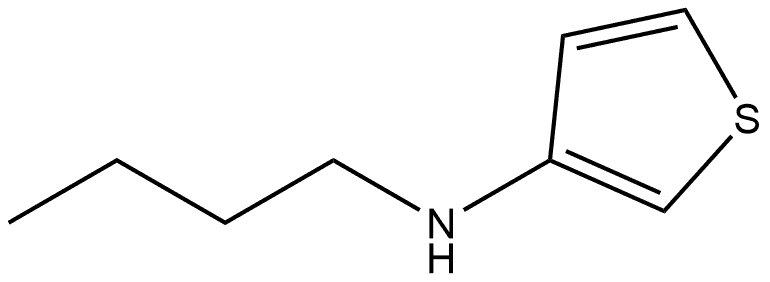 3-Thiophenamine, N-butyl- 结构式