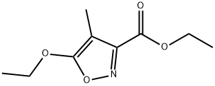 3-(乙氧羰基)-5-乙氧基-4-甲基异恶唑 结构式