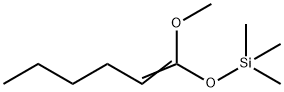 Silane, [(1-methoxy-1-hexen-1-yl)oxy]trimethyl- 结构式