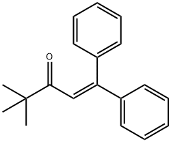 1-Penten-3-one, 4,4-dimethyl-1,1-diphenyl- 结构式