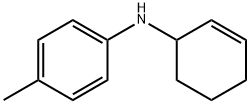 Benzenamine, N-2-cyclohexen-1-yl-4-methyl- 结构式