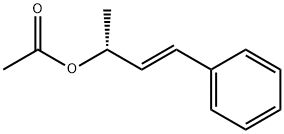 3-Buten-2-ol, 4-phenyl-, 2-acetate, (2R,3E)- 结构式