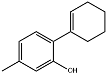 Phenol, 2-(1-cyclohexen-1-yl)-5-methyl- 结构式