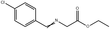 Glycine, N-[(4-chlorophenyl)methylene]-, ethyl ester 结构式