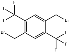 1,4-双(溴甲基)-2,5-双(三氟甲基)苯 结构式