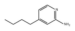 2-Pyridinamine, 4-butyl- 结构式