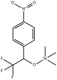 Benzene, 1-nitro-4-[2,2,2-trifluoro-1-[(trimethylsilyl)oxy]ethyl]- 结构式