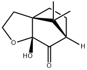 4H-?3a,?6-?Methanobenzofuran-?7(7aH)?-?one, tetrahydro-?7a-?hydroxy-?8,?8-?dimethyl-?, (3aS,?6S,?7aR)?- (9CI) 结构式