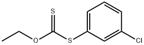 Carbonodithioic acid, S-(3-chlorophenyl) O-ethyl ester 结构式