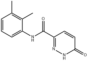 N-(2,3-二甲基苯基)-6-氧代-1,6-二氢哒嗪-3-甲酰胺 结构式