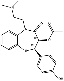 地尔硫卓EP杂质C 结构式